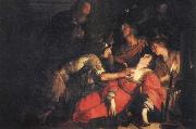 Francesco Rustici The Deathe of Lucretia oil painting reproduction